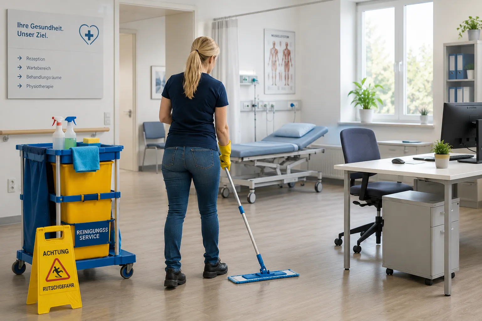 Krankenhausreinigung