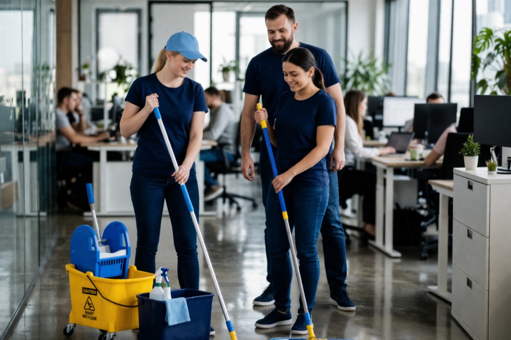 Gewerbliche Büroreinigung